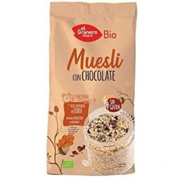 El Granero Integral Muesli Con Chocolate Sin Gluten Bio 375 Gr
