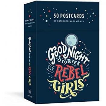 Good Night Stories for Rebel Girls: 50 Postcards