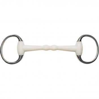Filete Oliva Ondulado Flexi Marfil Korsteel para Caballos