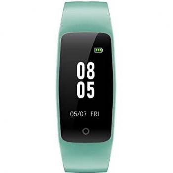 GRV Pulsera de Actividad, Pulsera Actividad Inteligente Sin Bluetooth No App con Pantalla 0.96 Pulgadas Impermeable IP68 Monitor de Sueño Podómetro Calorías Distancia
