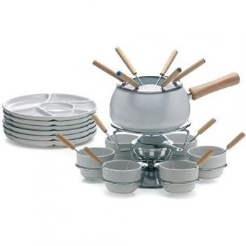 Excelsa Soul Kitchen Fondue 28 Uds. Convivio Blanco