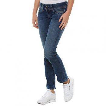 Pepe Jeans Women's Venus Straight Leg Denim Jeans, Low Rise, Size 28/30