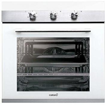 Cata| Horno eléctrico multifunción | Modelo CM760 AS WH | 6 funciones | Temperatura hasta 250ºC | Sistema de limpieza AquaSmart | Clase de eficiencia energética: A | Blanco
