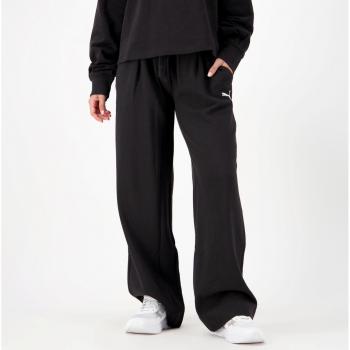 Pantalones Puma Mujer HER High Waist Straight Negro 676007-01