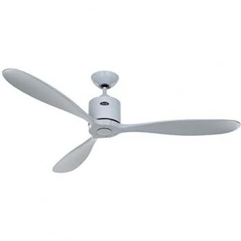 Ventilador de Techo CasaFan Aeroplan Eco 132cm con Luz y Control Remoto Motor DC Gris Claro