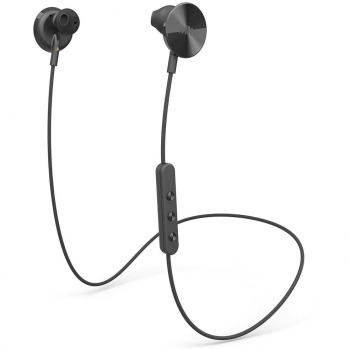 I.am+ Buttons - Auriculares inalámbricos con Bluetooth, Color Negro