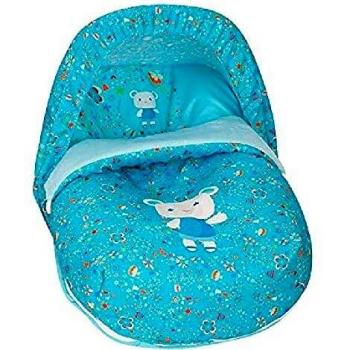 Babyline Fiesta - Saco porta bebé, unisex, color turquesa