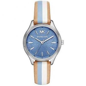 Michael Kors Womens Analogue Quartz Watch with Leather Strap MK2807