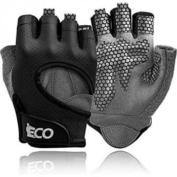 Guantes Gimnasio para Hombre y Mujer, Gym Guantes Transpirable con Protección Completa de Muñeca y Palma, de Pesas, Musculación, Fitness, Ciclismo