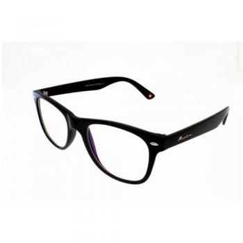 Montana Readers BLFBOX67 Blue-Light Block Men's Eyeglasses Black Size +0.00 (Frame Only) - Blue Light Block Available