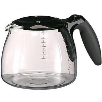 Jarra de café Braun KFK500 de vidrio negro para 10 tazas