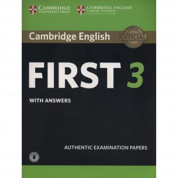 Cambridge English First 3 Student's Book with Answers with Audio