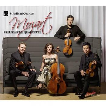 Mozart : Quatuors prussiens. Quatuor Stradivari.
