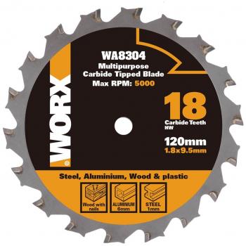 WA8304 Cuchilla Multimaterial 120mm