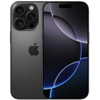 iPhone 16 Pro 512GB Titanio Negro Libre Smartphone 5G con Control de Cámara, grabación en 4K a 120 f/s con Dolby Vision y un Gran Salto en autonomía