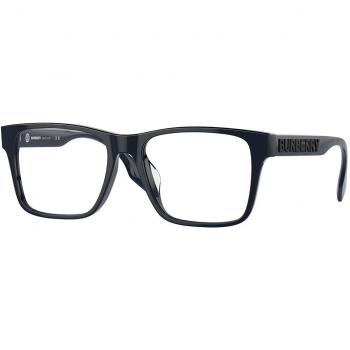 Burberry BE2393D Asian Fit 3961 Men's Eyeglasses Blue Size 55 (Frame Only) - Blue Light Block Available