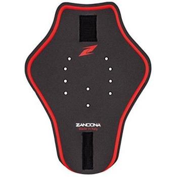 Zandonà 7104BKRDUN00 – Protector para Espalda, Negro/Rojo, talla única