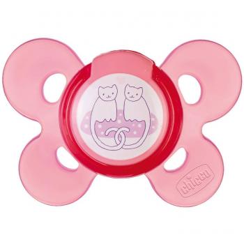 Chupete Chicco Physio Comfort Silicona Rosa 6-12 meses 1 pieza
