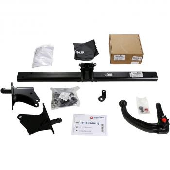 Enganche de remolque extraíble Westfalia para Mercedes A-Class (W176) y B-Class (W246) con kit de cableado específico para vehículo a 13 pines