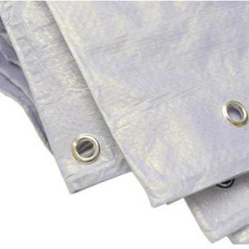 Lona de Protección Blanca Impermeable de Polietileno Reforzado - Varias Medidas 8x12 m