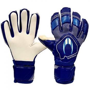 HO Soccer Clone Supremo II Negative Pacific Blue Guantes De Portero, Unisex niños, Azul/Blanco, 3