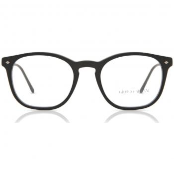 Giorgio Armani AR7074 5042 Men's Black Eyeglasses Frame Size 48 with Blue Light Blocking