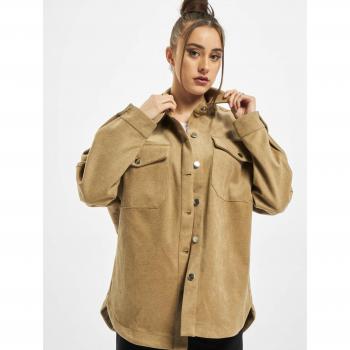 Urban Classics Women's Classic Overshirt Beige