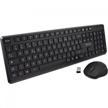 Combo teclado y ratón inalámbrico V7 CKW350FR - Diseño completo - Layout AZERTY
