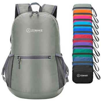 ZOMAKE 20L Ultra Ligera Mochila Plegable de Senderismo Excursión Deportes al aire libre / Bolsa de Viaje, Nylon Impermeable