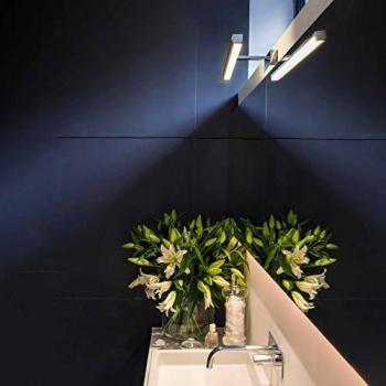Aplique de Baño LED Kashima 8,2W 3000K Cromo Pulido IP44