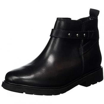 Clarks Astrol Soar K, Botas Estilo Chelsea Niñas, Black Leather, 32 EU