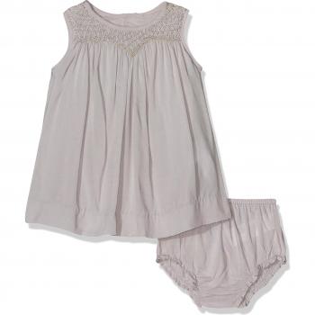 Gocco S77VVTCV701, Vestido para Bebés, Gris