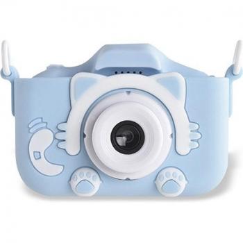 Cámara digital DAM X2 para niños, diseño Gato/Monster, 20mpx de fotos y video, zoom digital 8x, reproductor MP3 y juegos, dimensiones 9.5x5x6.5 cm