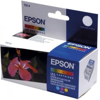 Tinteiro Epson T014 Color 25ml Cartucho de Tinta C13T01440120