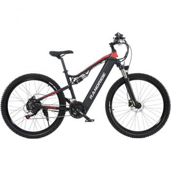 Bicicleta eléctrica RANDRIDE YG90B, motor de 1000W, velocidad máxima de 45 km/h, batería de 48V y 17Ah, autonomía de 70-90 km, neumáticos CST de