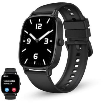 Ksix Pulse Smartwatch 1.83, Autonomía 7 Días, 100+ Modos Deportivos, Modo Salud, Llamadas, IP68, Negro
