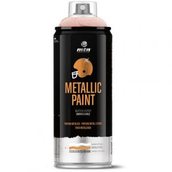Spray Pintura Metálica Montana Pro 400ml Oro Rosa