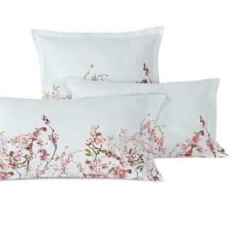 Funda de Almohada Chinoiserie 60x60 cm, 100% Algodón, Calidad 150 TC, Fabricado en España