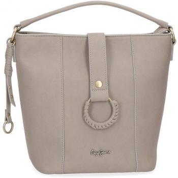 Pepe Jeans 7297662 Karla Bolso Bandolera, 32 cm, 12.54 litros, Beige
