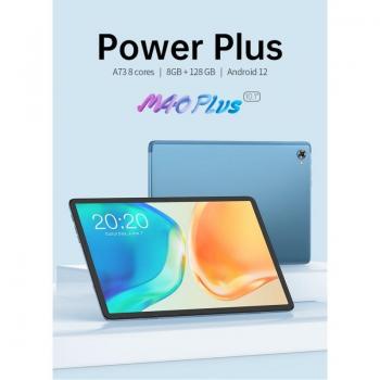 Tableta TECLAST M40 PLUS 128GB con Pantalla de 10.1, Procesador Octa-Core y Conectividad Wi-Fi