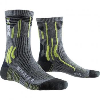 Calcetines de montaña X-Socks TREK EFFEKTOR 4.0 gris verde - Talla 39-41