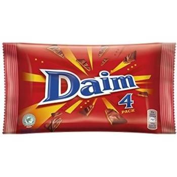 Daim Tableta Caramelo Recubierto Chocolate - 112 gr