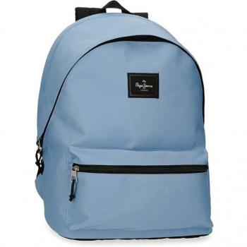 Mochila Pepe Jeans Aris Colorful portaordenador dos compartimentos azul