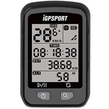 IGPSPORT IGS20E - Computador de Ciclismo con GPS, Grabación de Datos y Rutas, Pantalla Anti-Reflejos de Alto Contraste, Batería Duradera hasta 25 Horas, Resistente al Agua IPX6