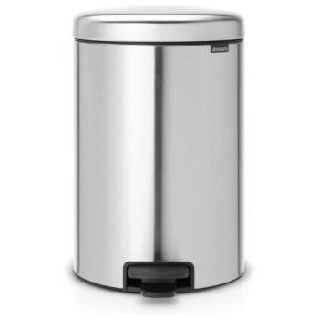 Papelera de Acero con Pedal 30L Pull Import DP506
