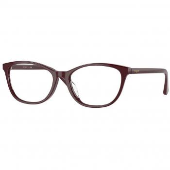Vogue Eyewear VO5502D Asian Fit 3158 Women's Eyeglasses Burgundy Size 54 (Frame Only) - Blue Light Block Available