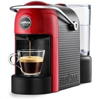 Lavazza Jolie Cafetera cápsulas monodosis, 1250 W, 0.6 litros, Plástico, Negro, Rojo