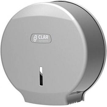 Clar Systems P3000PP Dispensador de Papel Higiénico en Rollo, Acero Líquido