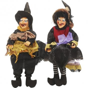 Sunny Toys 21711 - Juego de figuritas de bruja con luz led