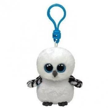 - peluche - 599386031 Llavero Beanie Lechuza Blanca 10 cm